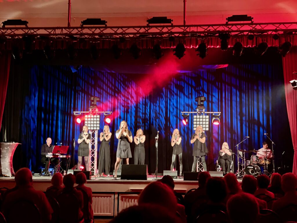 Stimmlich beim Konzert im Seerosensaal 2022